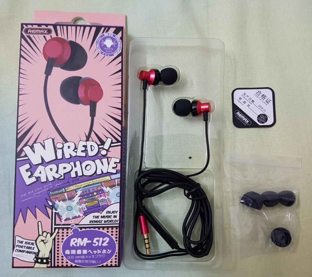 Remax RM-512 new edition Earphone