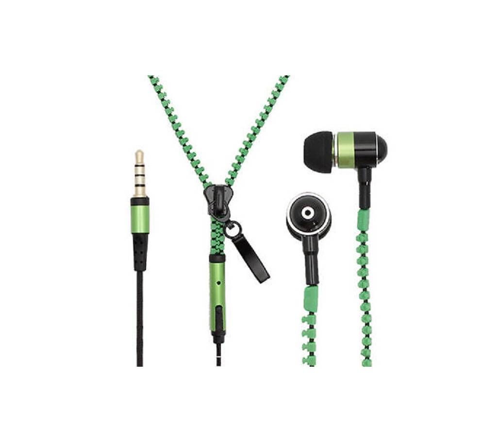 Zipper Stereo Studio In Ear Headphone