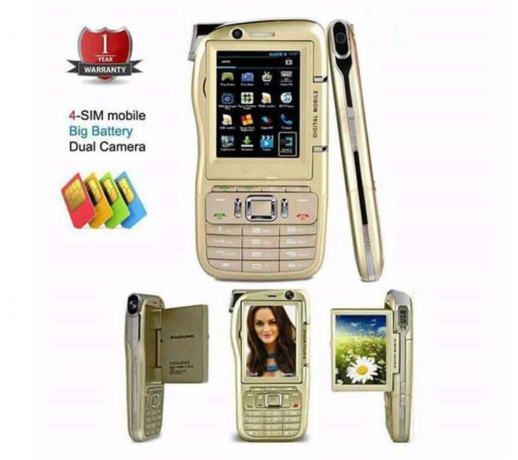 S... Mobile 4 Sim Touch & Type