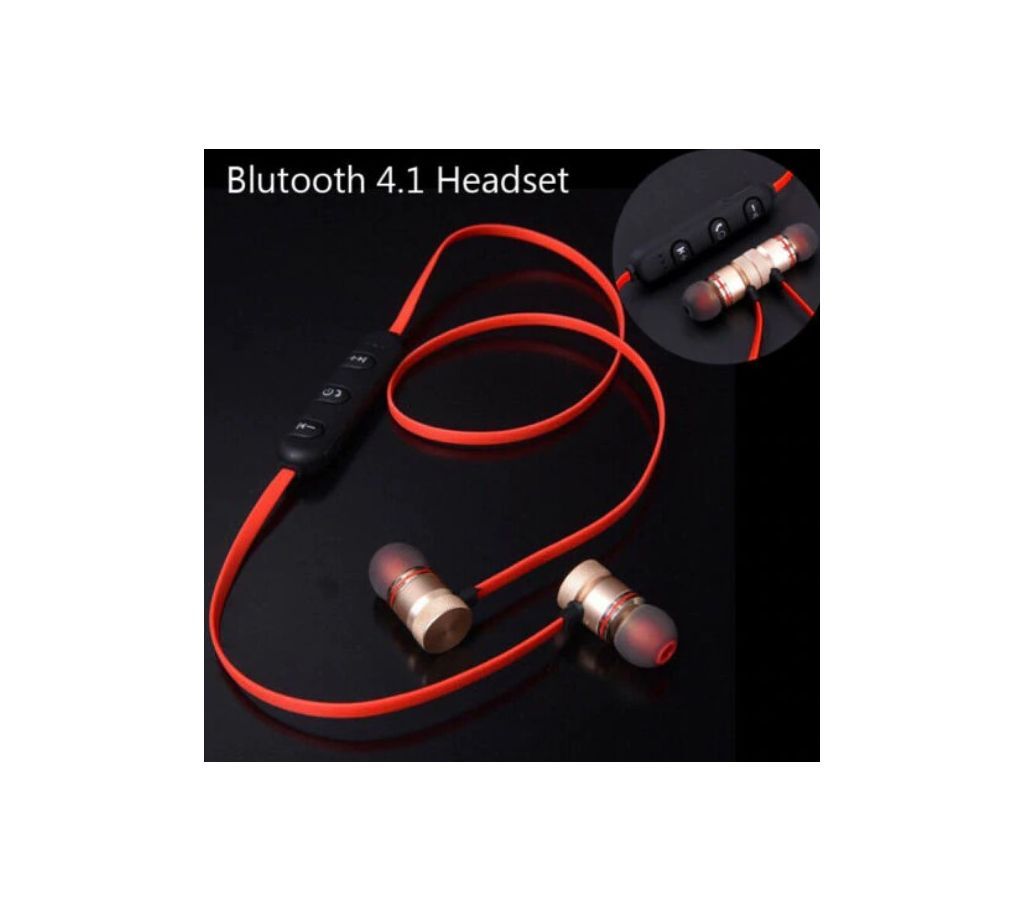 Wireless Magnetic Bluetooth4.1 Stereo Earphone