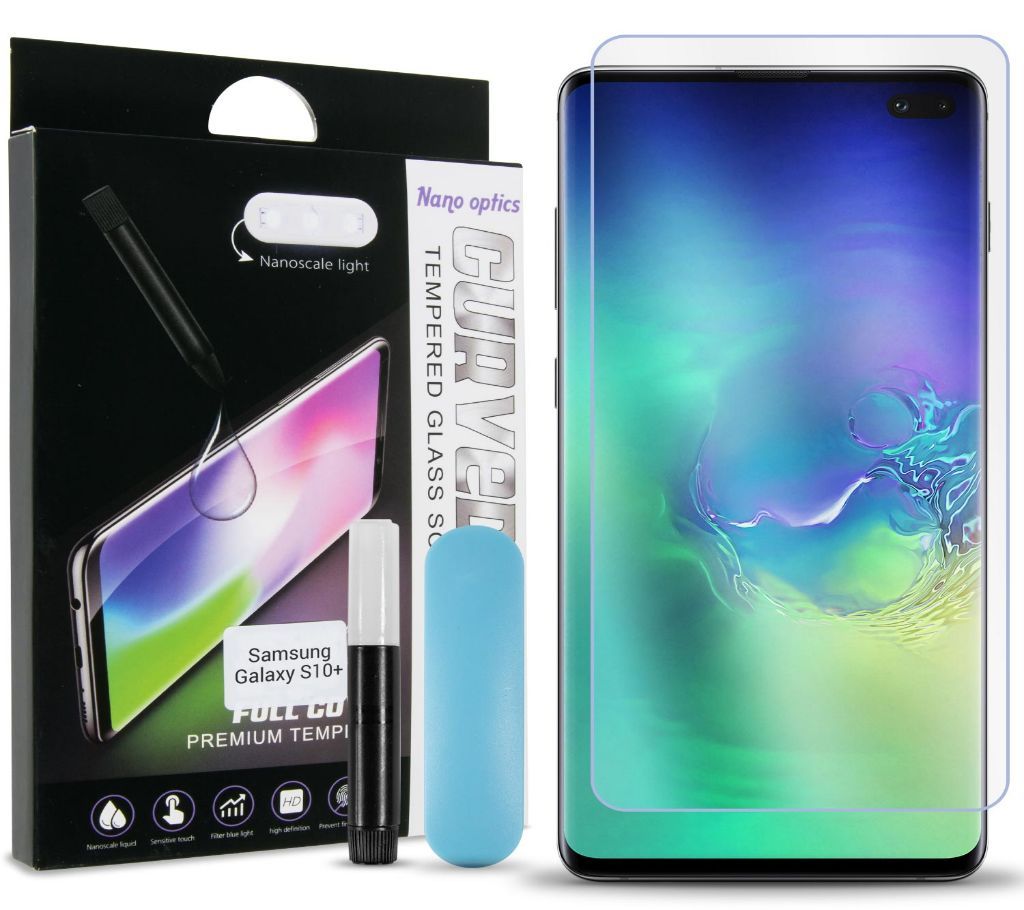 Samsung Galaxy S10 Original UV Light Adhesive Tempered Glass Screen Protector