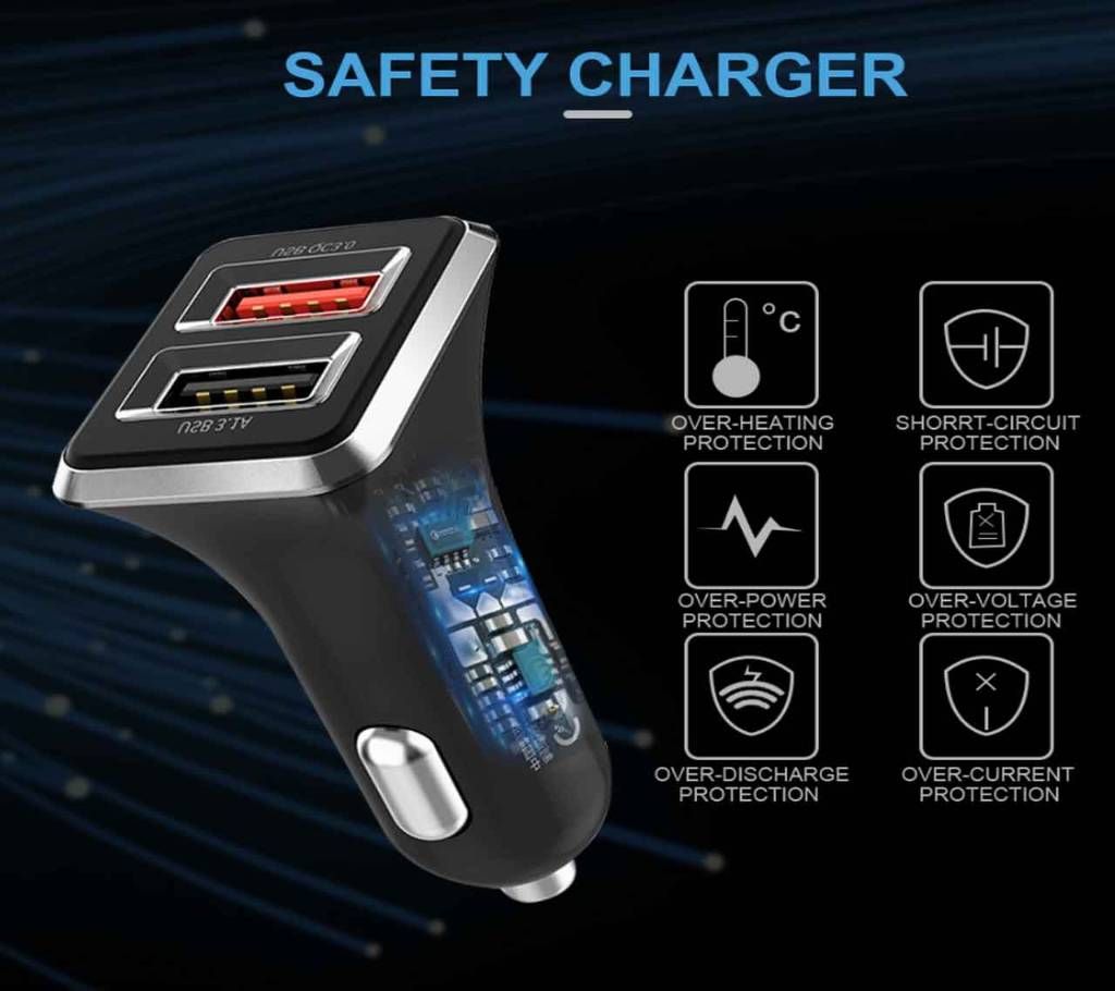 Super Fast Car Charger Fast Charger (WK Design)