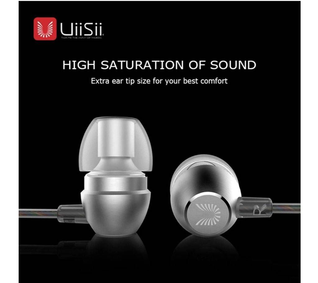 UiiSii HM7 In-ear Headphones Super Bass Stereo Earphone
