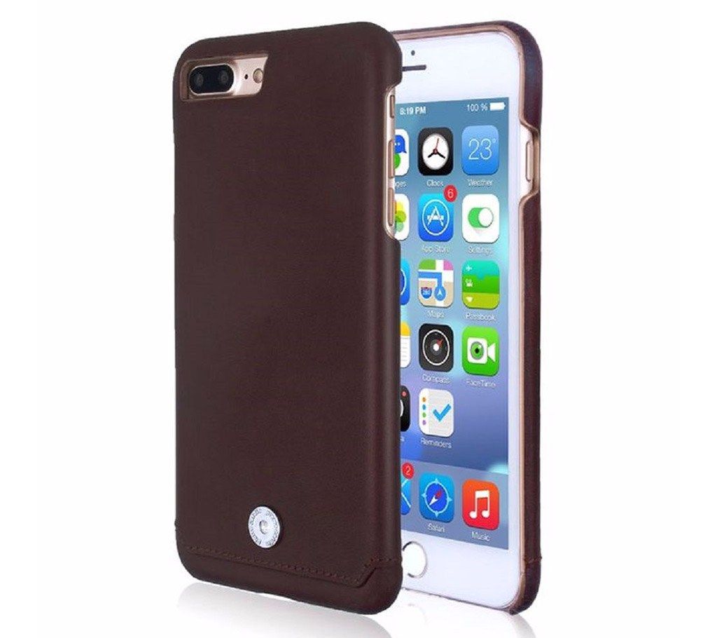 Pierre Cardin Leather Back Cover for iPhone 6+/6S+