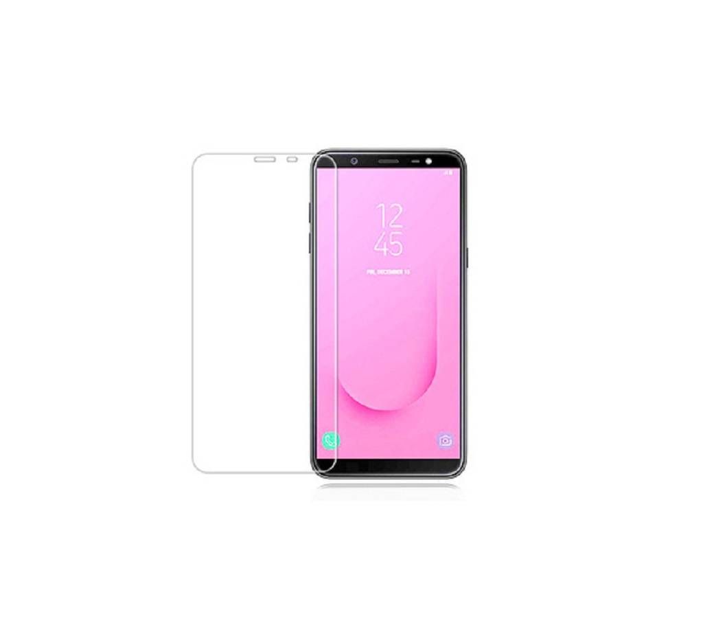 Samsung J8 5D Glass Screen Protector Transparent