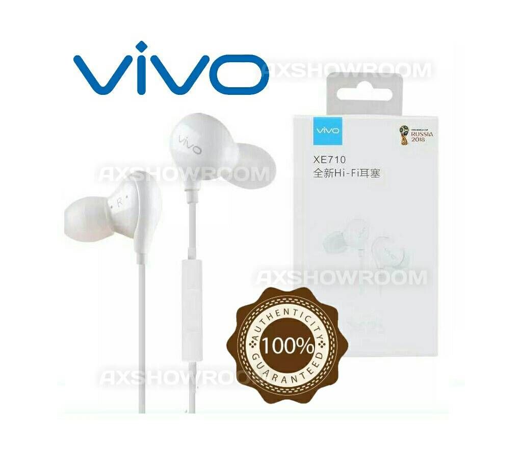 Original X21 vivo XE710 In Ear Earphone Headphone Earbuds HiFi Subwoofer