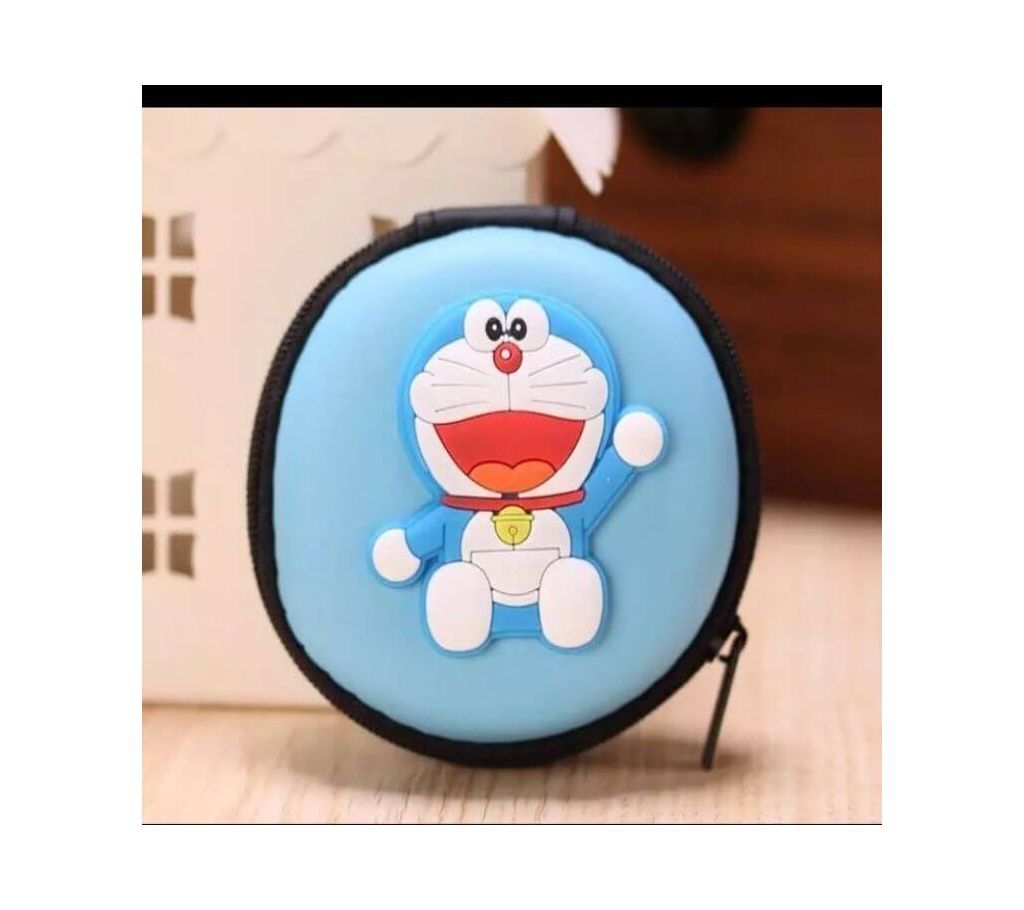 Doraemon Round Headphone Case