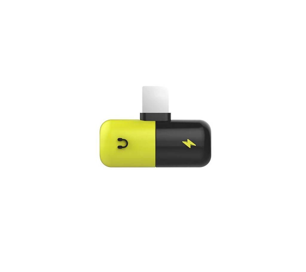  Headphone Jack Splitter Charger Adapter