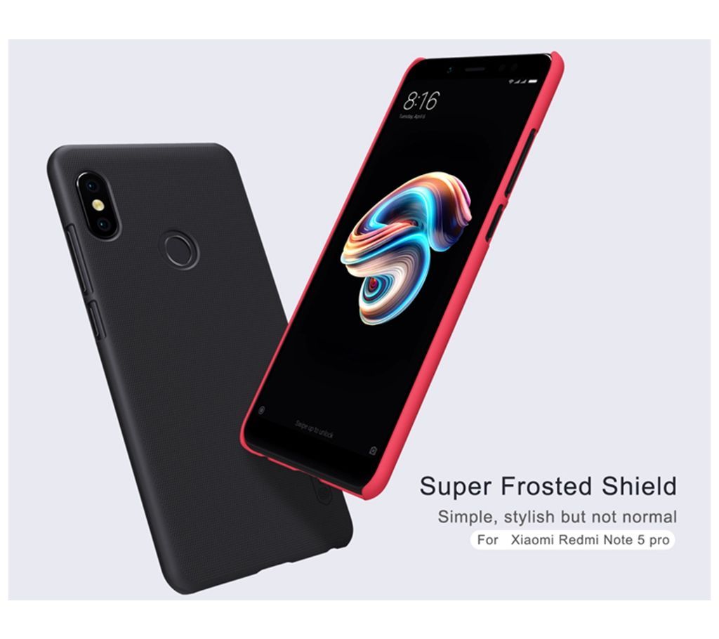 Tempered Glass Back Cover for Xiaomi Redmi Note 5 Pro