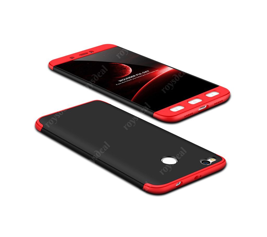 GKK 3 in 1 Full 360 Degrees Cover for redmi 4x