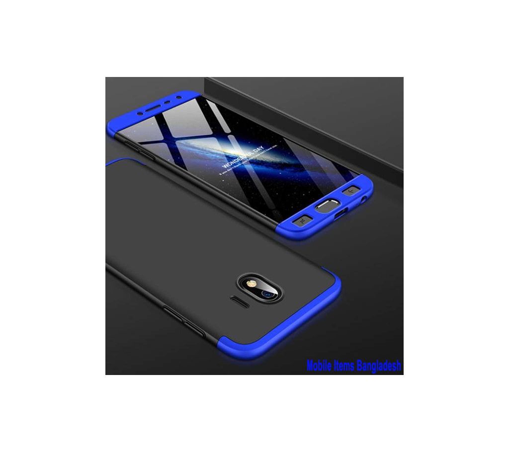 Samsung Galaxy J4 360 Degree Phone Case-Blue And Black