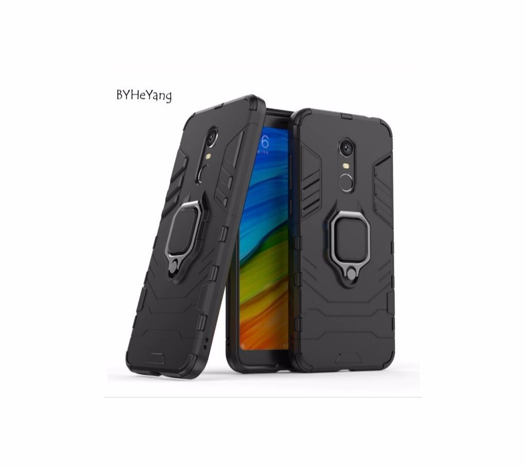 Magnetic Suction Ring Bracket Armor Cover For Xiaomi Redmi 5 Plus