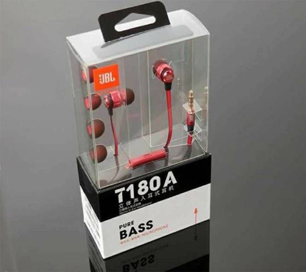 JBL T180A earphone 