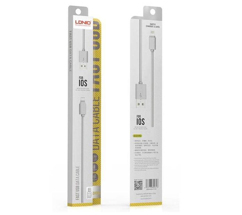 IOS Fast Charge + USB Data Cable for iOS - LDNIO