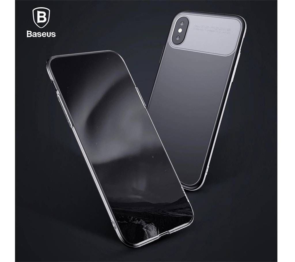 Baseus Luxury Armor Case For iPhone X Ultra Thin TPU PC Doub