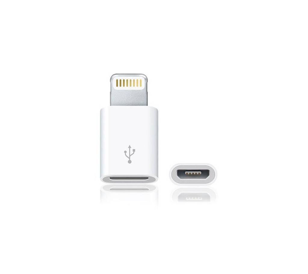 Iphone 8 Pin Lightning to Micro USB Converter Charger Connector for all ios devices 