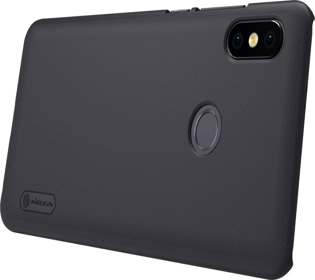 Nillkin Super Frosted Shield Hard Back Cover Case for Redmi Note 5 Pro (Black)