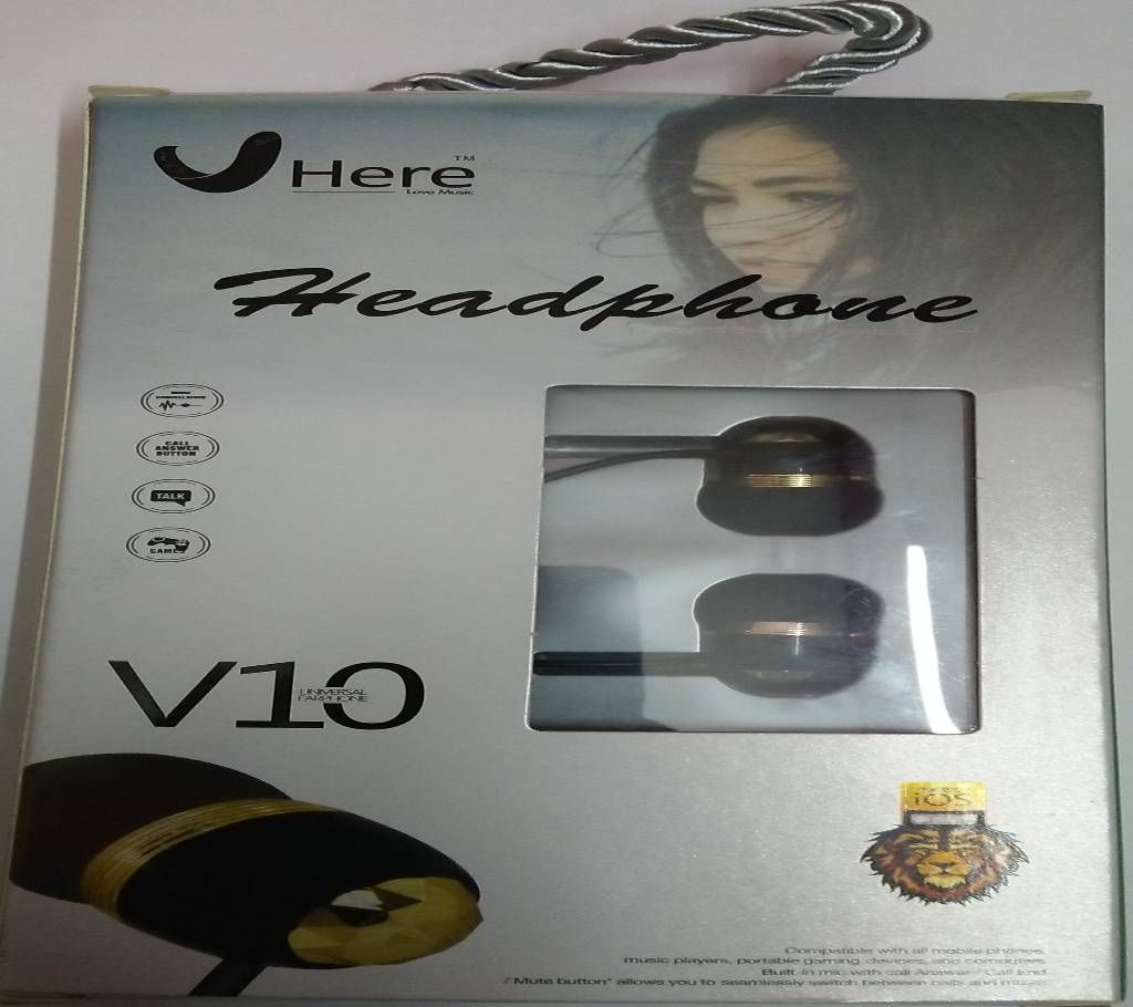 V10 Stereo Earphone