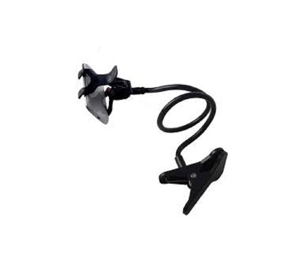 Universal Flexible Long Arm Mobile Phone Holder Stand - Black