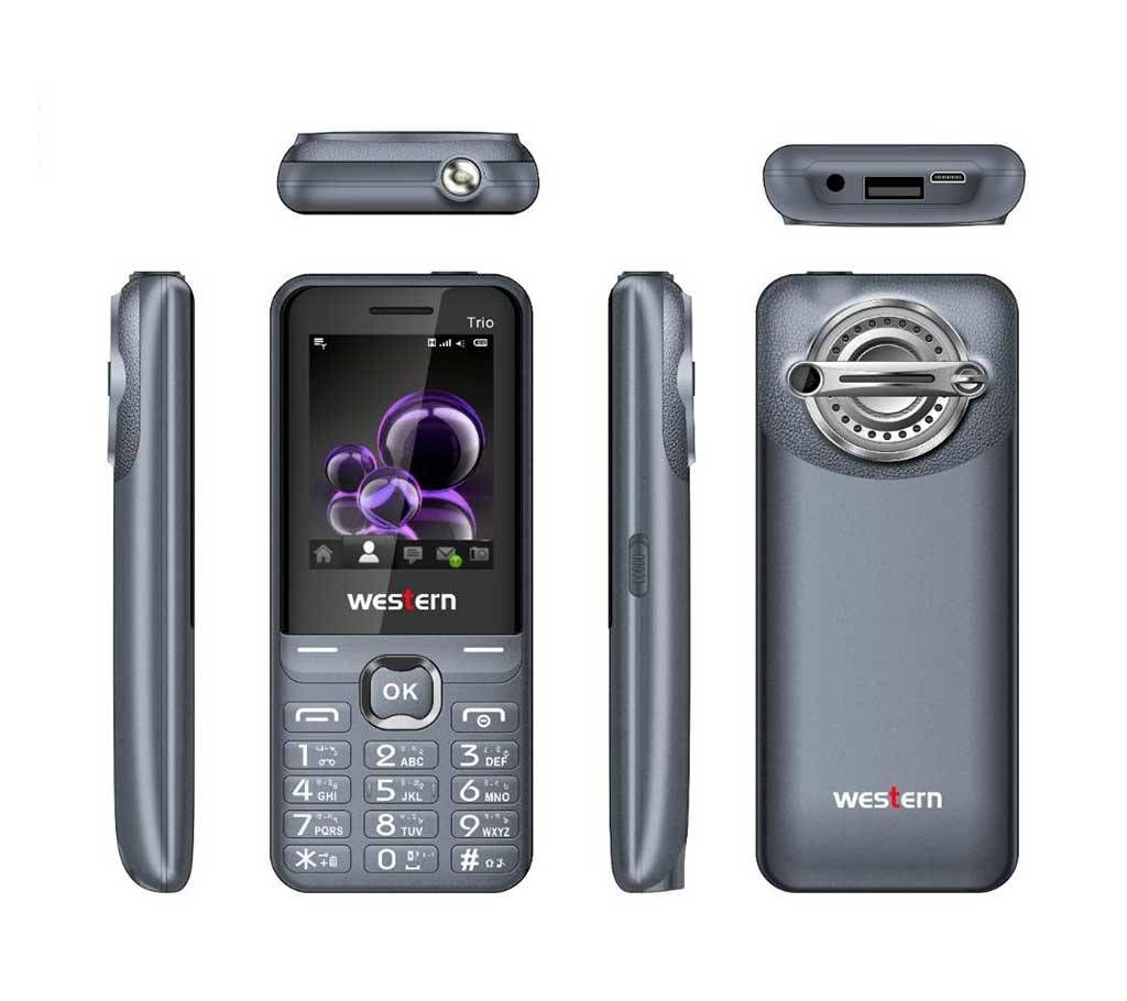 Western D-4 - Feature Phone - 2.4" - 32MB RAM - 32 MB ROM - Grey