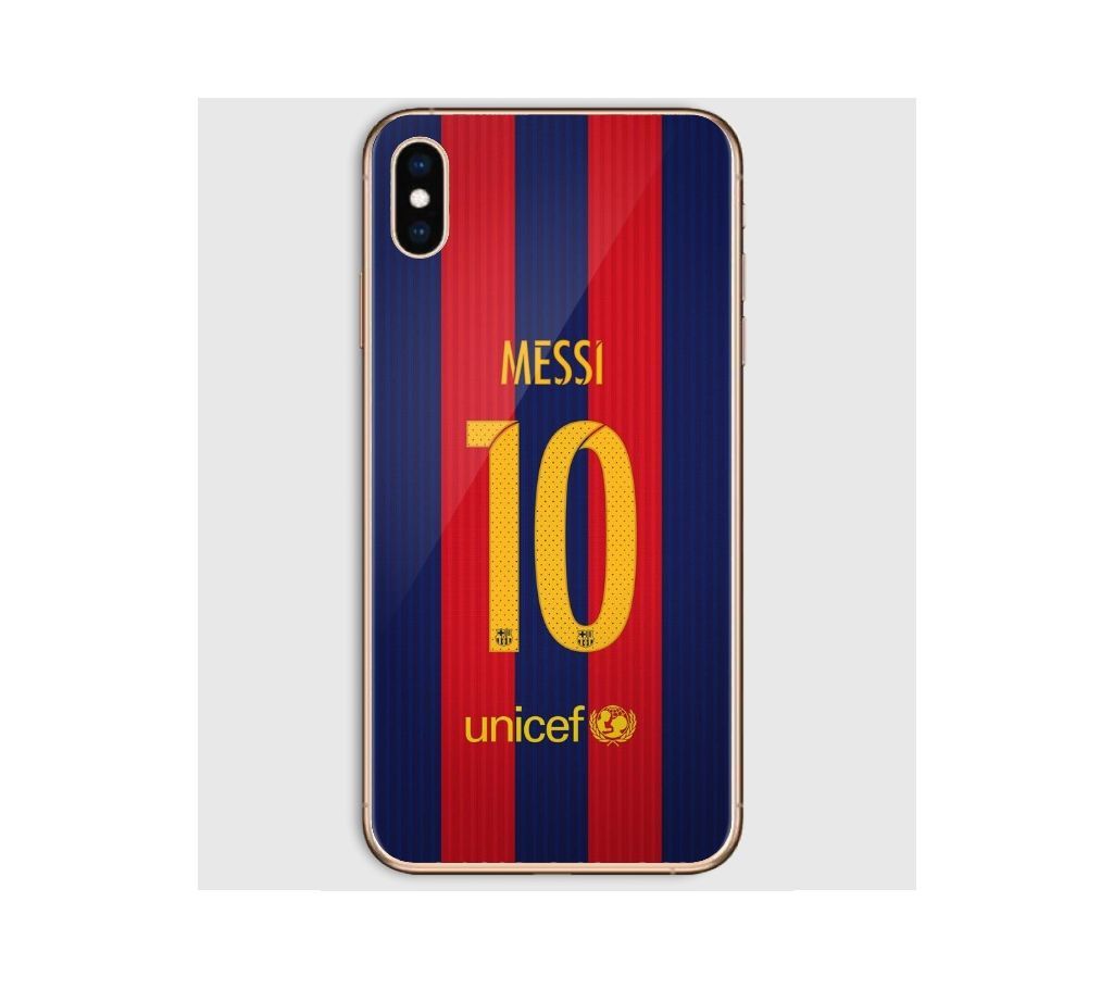 iPhone XS Max Rubber Silicon UV laser Printed Soft cover