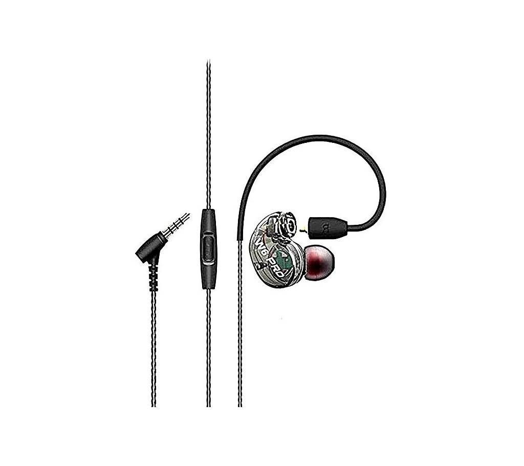 QKZ W6 PRO - Stereo Bass In-Ear Earphone - Black