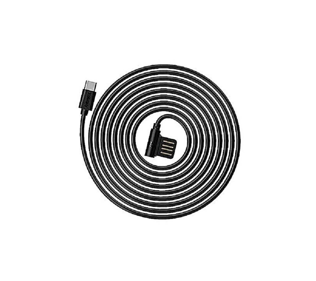REMAX Type-C Fast Charging Data Cable - Black