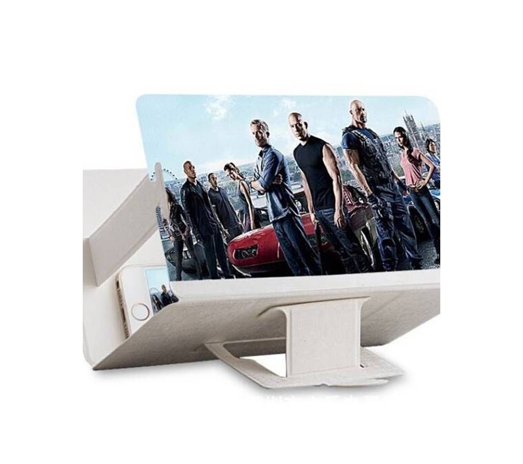 Product type- Screen Magnifier 3D Screen Magnifier 3D Smart Mobile Phone Movies Amplifier with PU Leather Foldable Holder Stand for Any Smartphone Material: ABS Size:18.5*12*4cm Compatible: for Iphone, for Android Concise and easy, light weight, smal