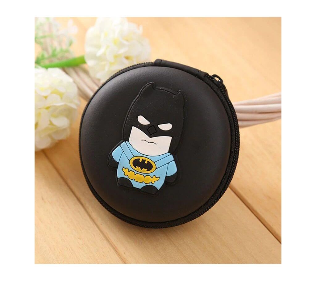 Batman Black Round Headphone Case