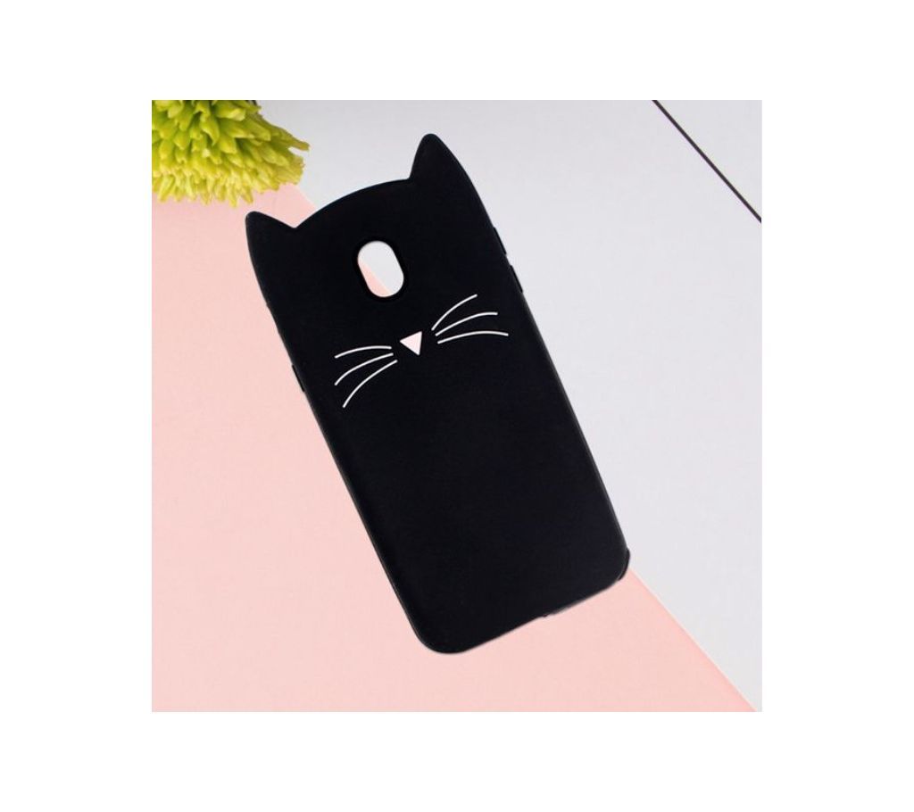 cute cartoon cat ear soft TPU silicone case for samsung galaxy j5 2017