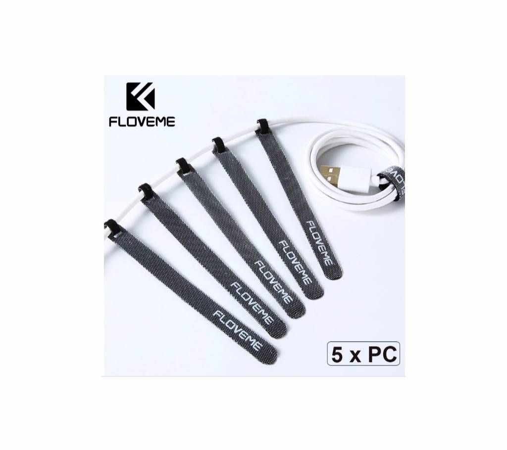 5 pcs FLOVEME Cable Organizer Wire Winder for Earphone Holder Mouse Cord Protector HDMI USB Cable