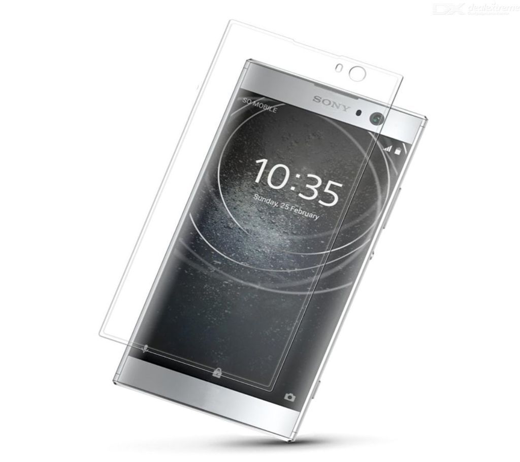 Naxtop 2PCS 2.5D Tempered Glass Screen Protector for Sony Xperia XA2