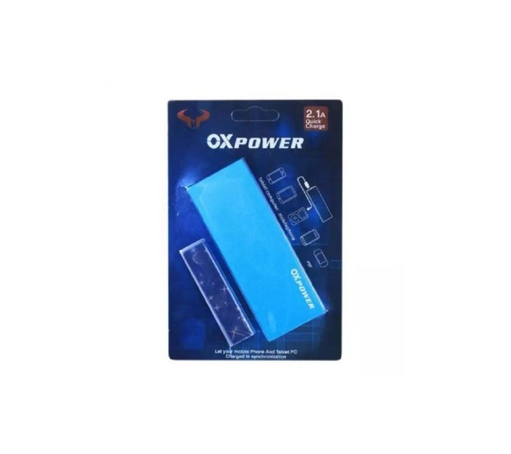 OX Power Bank 8000mAh - Blue