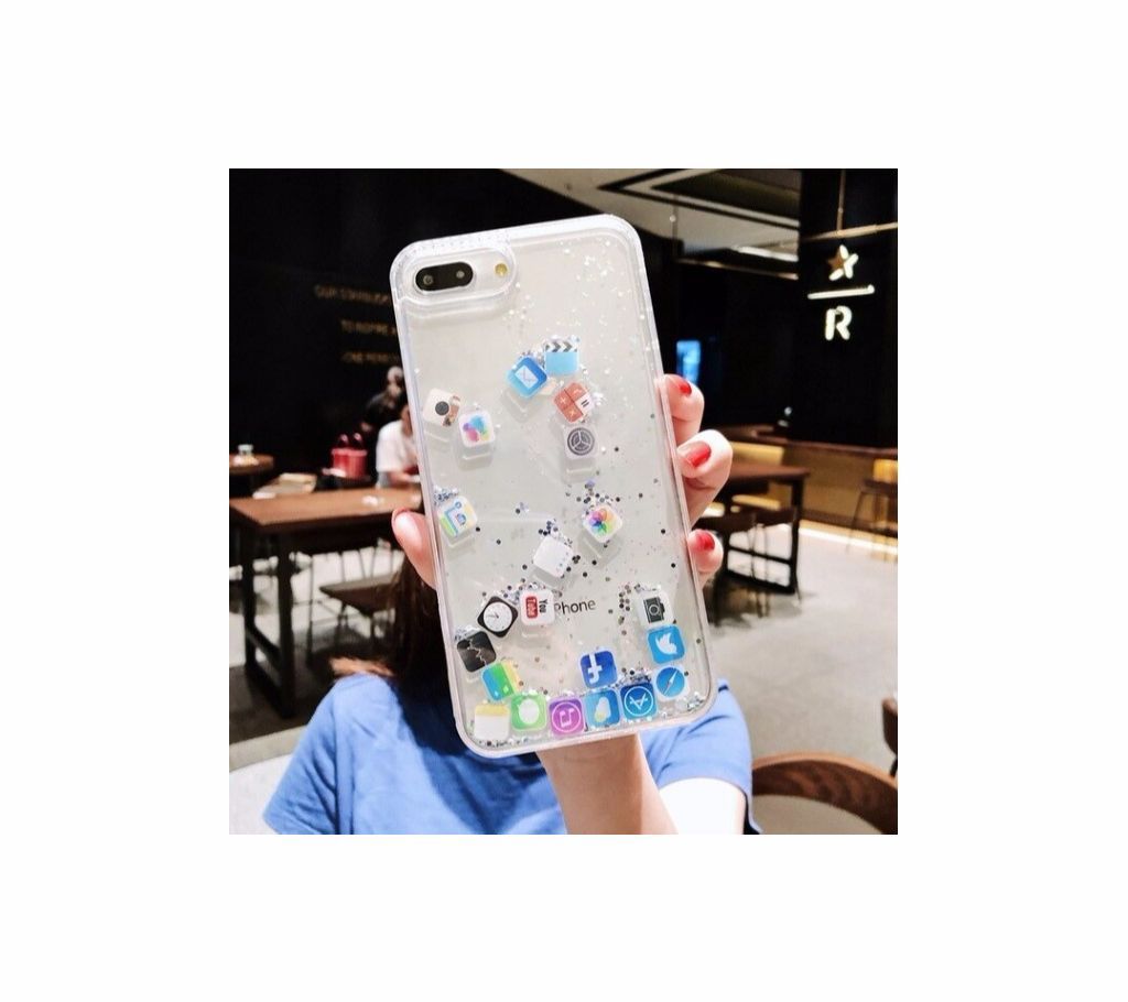 Dynamic Liquid Quicksand Silicone Case For iPhone 7 Plus