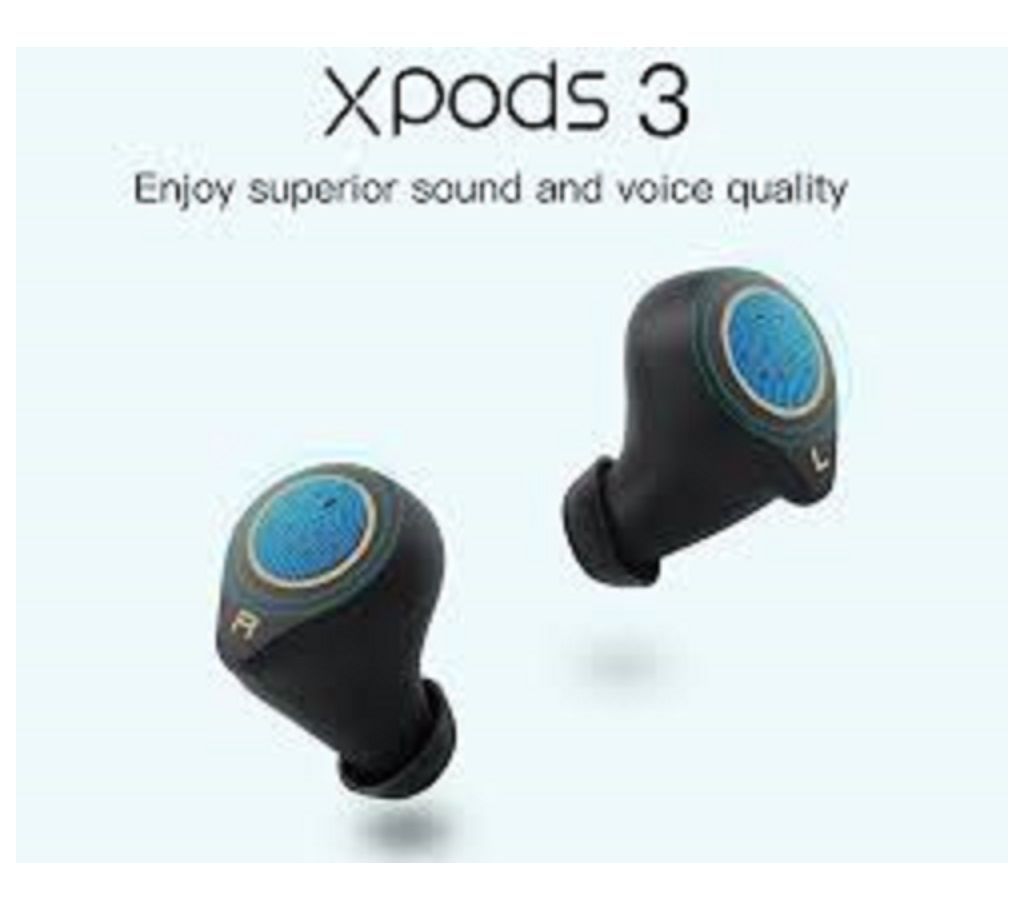 3  WATERPROOF BLUETOOTH EARBUDS