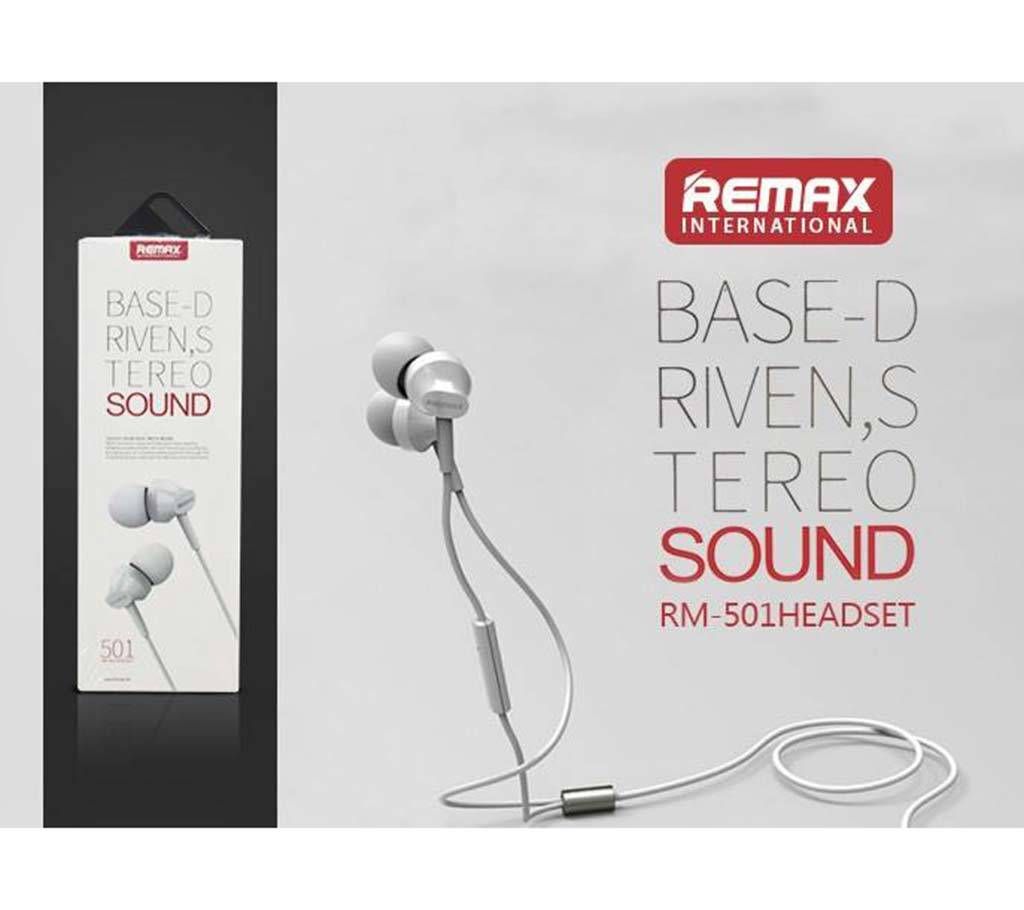 REMAX RM – 501 in-ear earphone