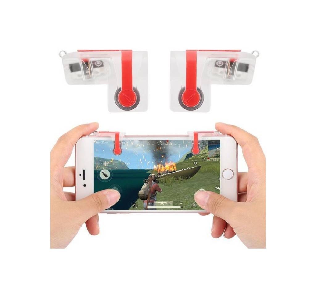 MN Mobile Game Controller Triggers Gamepad L1 R1 Sensitive Shoot Aim Joysticks Physical Buttons