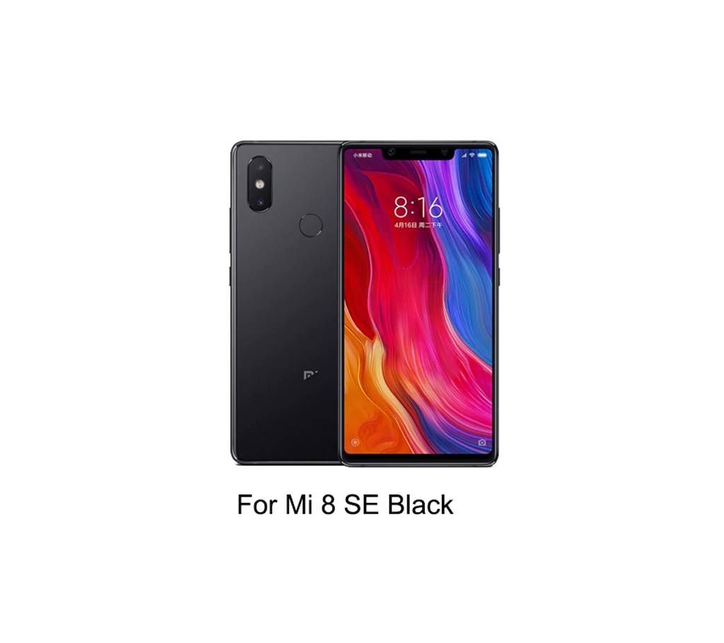 D Tempered Glass Protector For Xiaomi Mi 8 SE Black