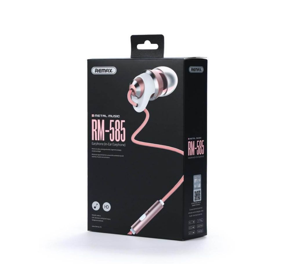 RM-585 In-Ear Earphone - Black