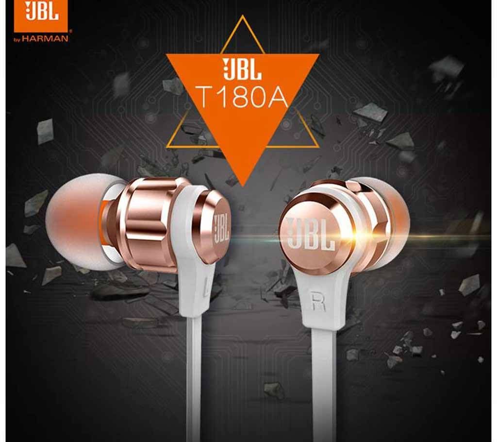 JBL T180A Fashion Best Bass Wired Earphone