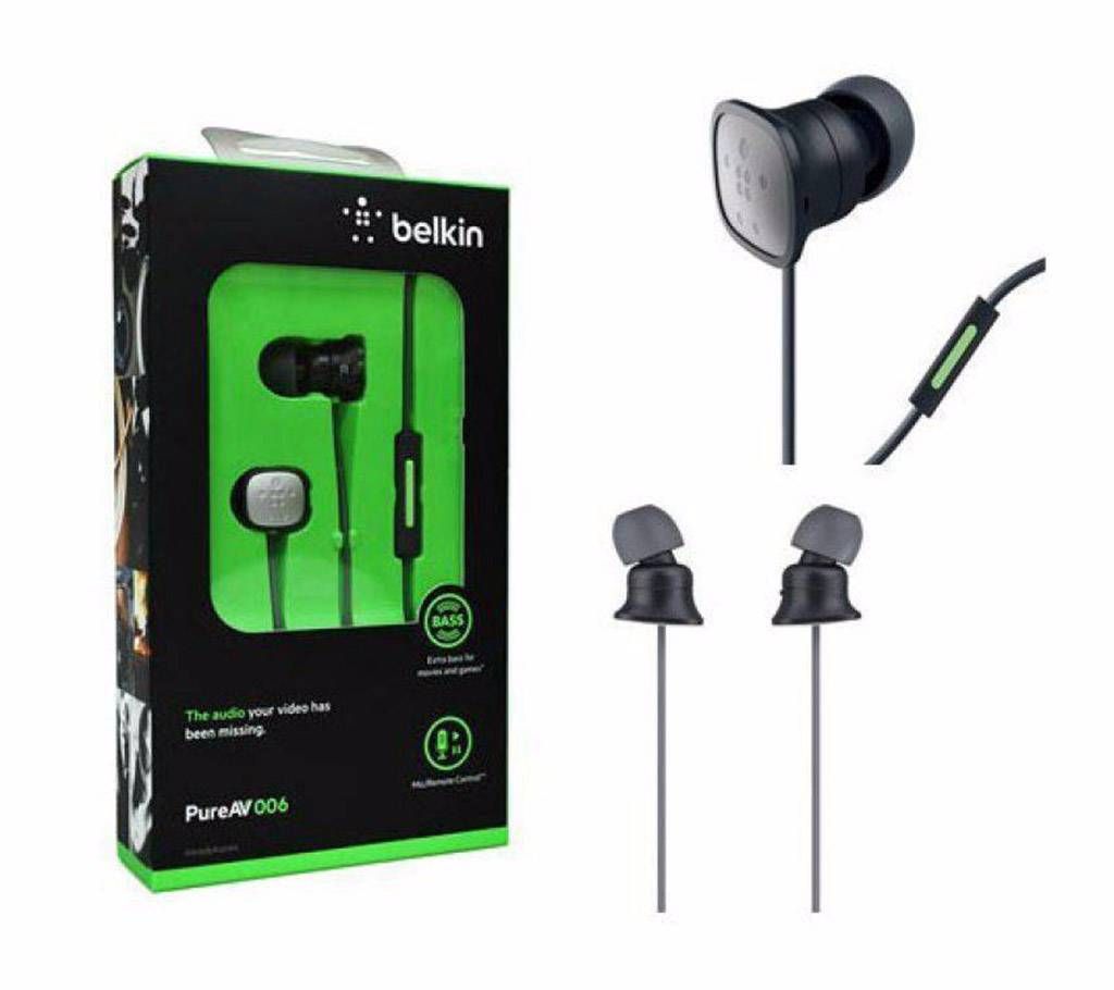 Belkin Pure AV 006 Earbuds With Microphone