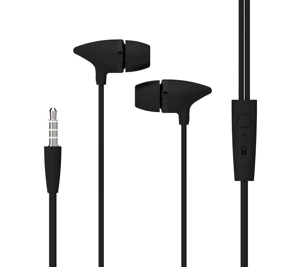 UiiSii C100 Wired In-ear Headphones Music Student Earphone with Microphone