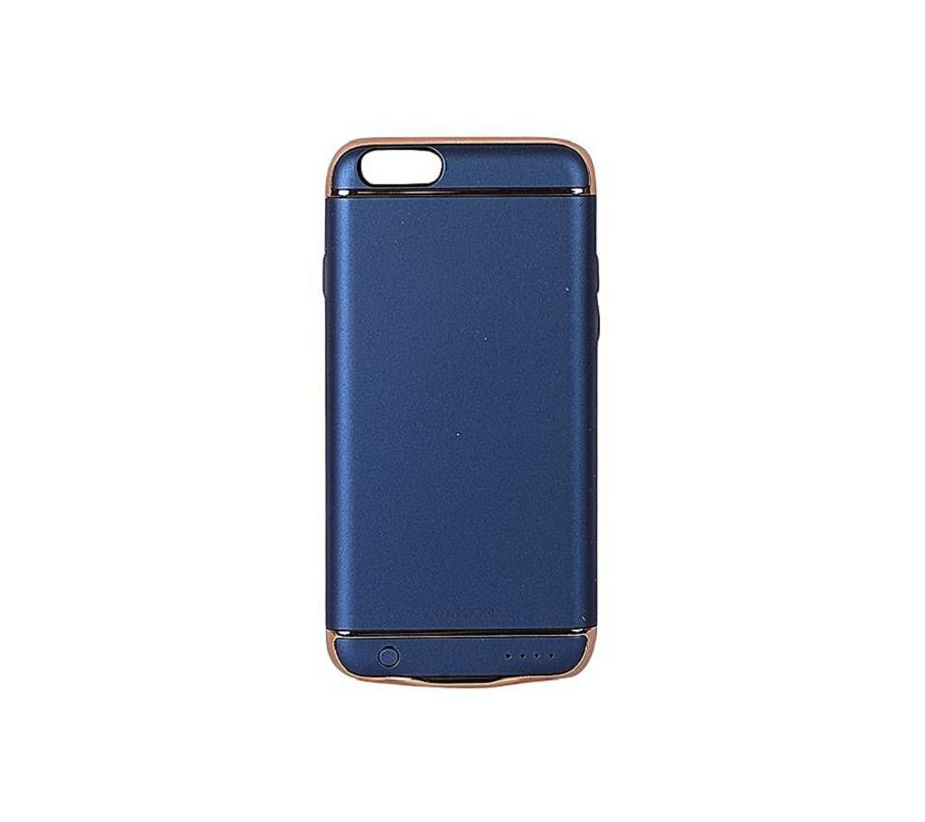 JOYROOM 7000mAh Magic Shell Rechargeable External Power Case for iPhone 6 Plus - Blue