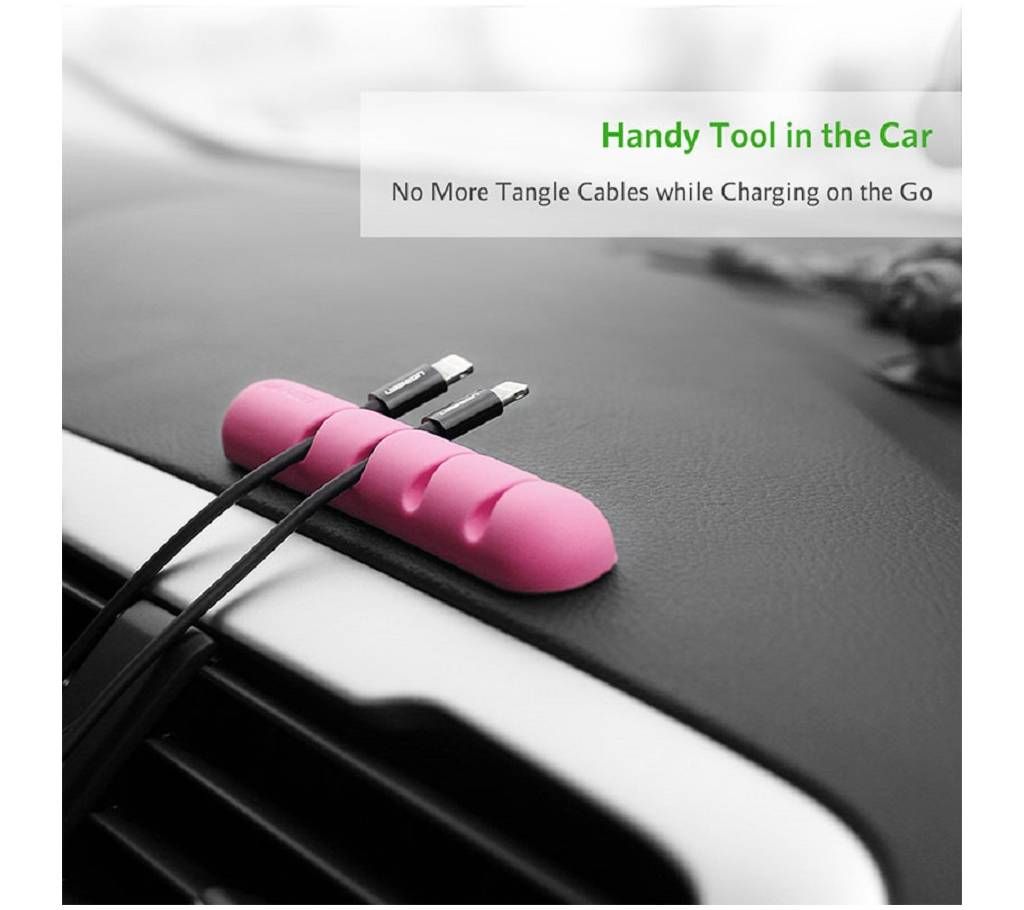 cable organizer (2pcs/pack)-Pink