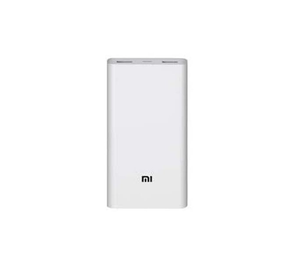 Xiaomi  20000mAh Power Bank(Compact Portable Charger), Dual-Port Output External Battery for iPhone, iPad, Samsung Galaxy and More.(White)