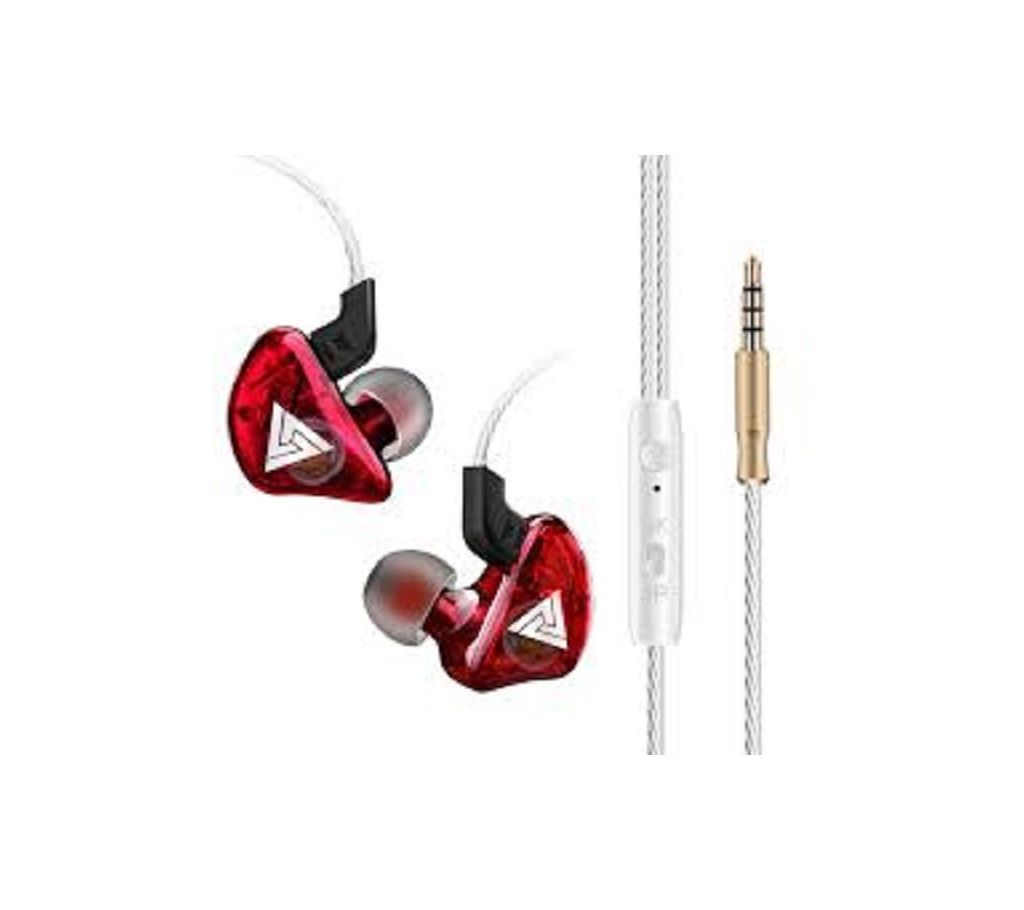 QKZ CK5 Dual Driver Earphone Stereo Bass Sport headset