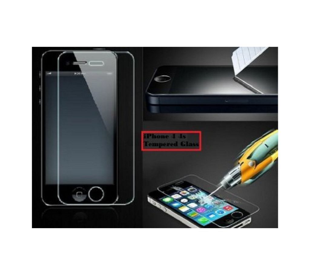 Iphone 4 Tempered Glass Protector 2.5D Gorilla