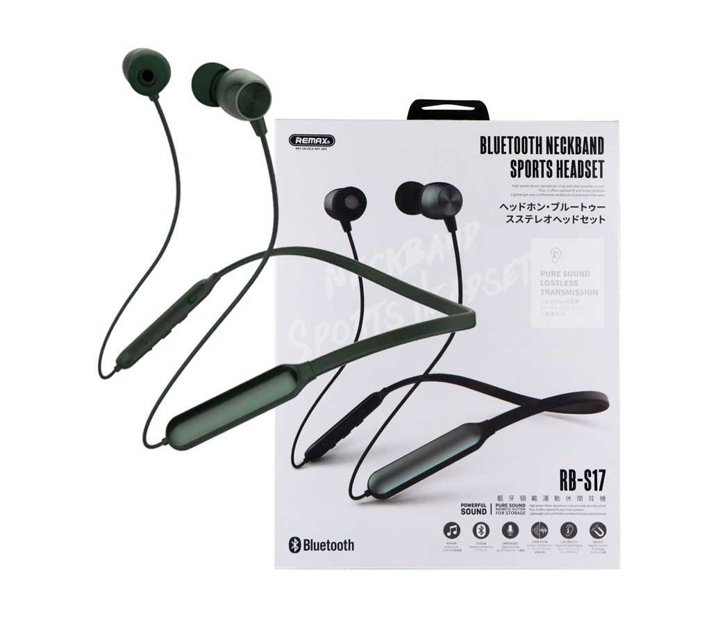 Remax S17 Wireless Bluetooth Sport Earphone