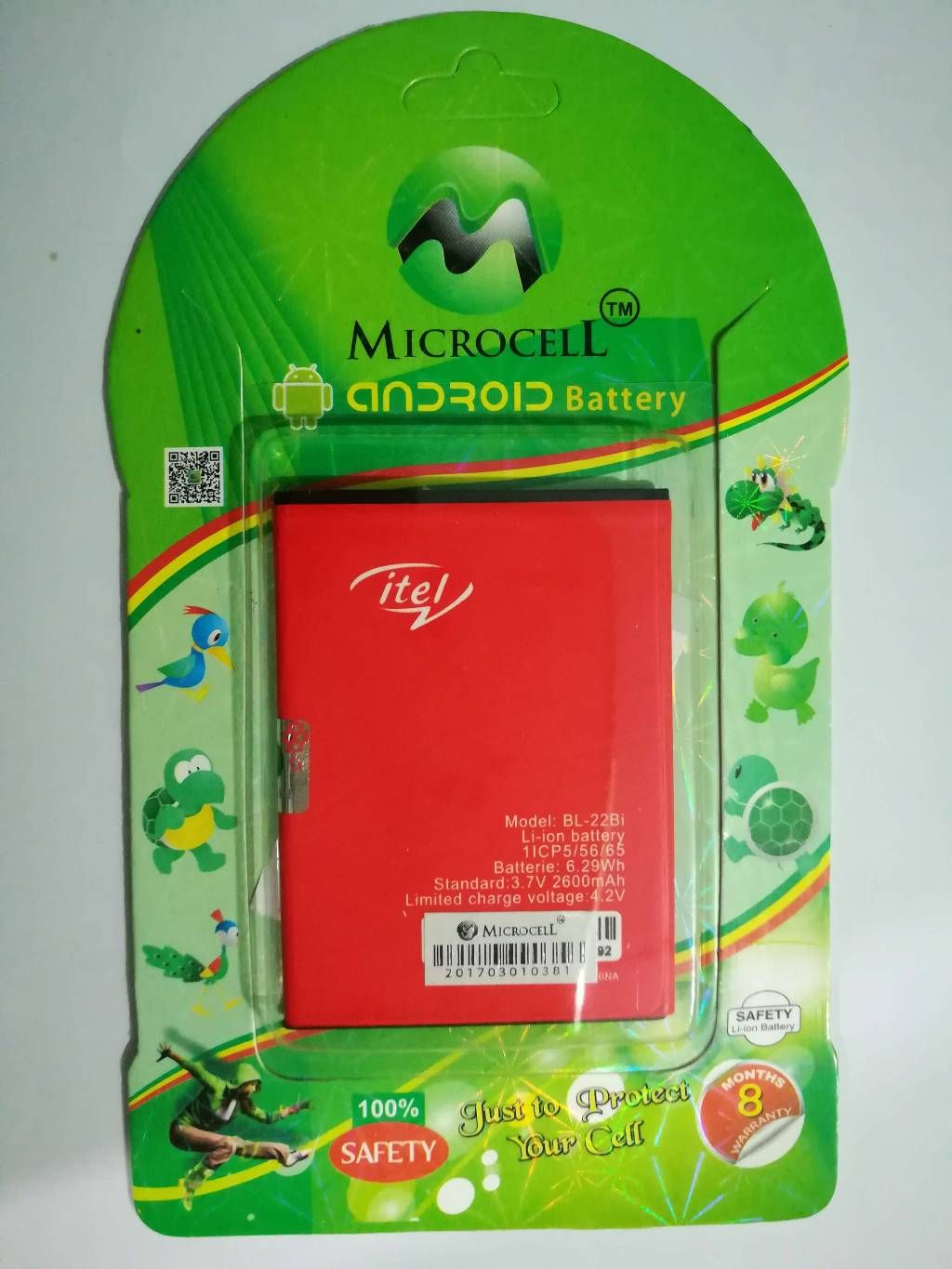 Microcell Green i-Tel BL-22Bi Battery