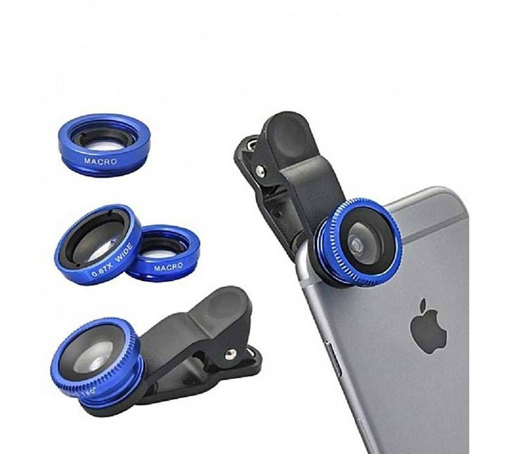 Universal Clip Lens For Mobile - Blue